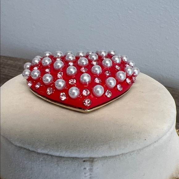 Betsey Johnson | Red Heart Necklace w/ Matching Earrings ♥️ - Picture 12 of 17